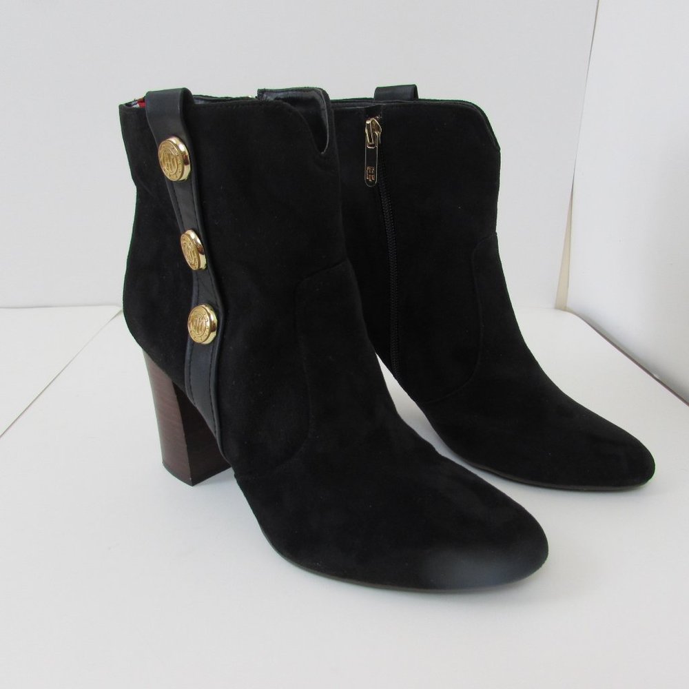 Tommy Hilfiger Suede Ankle Boots Siz 8.5